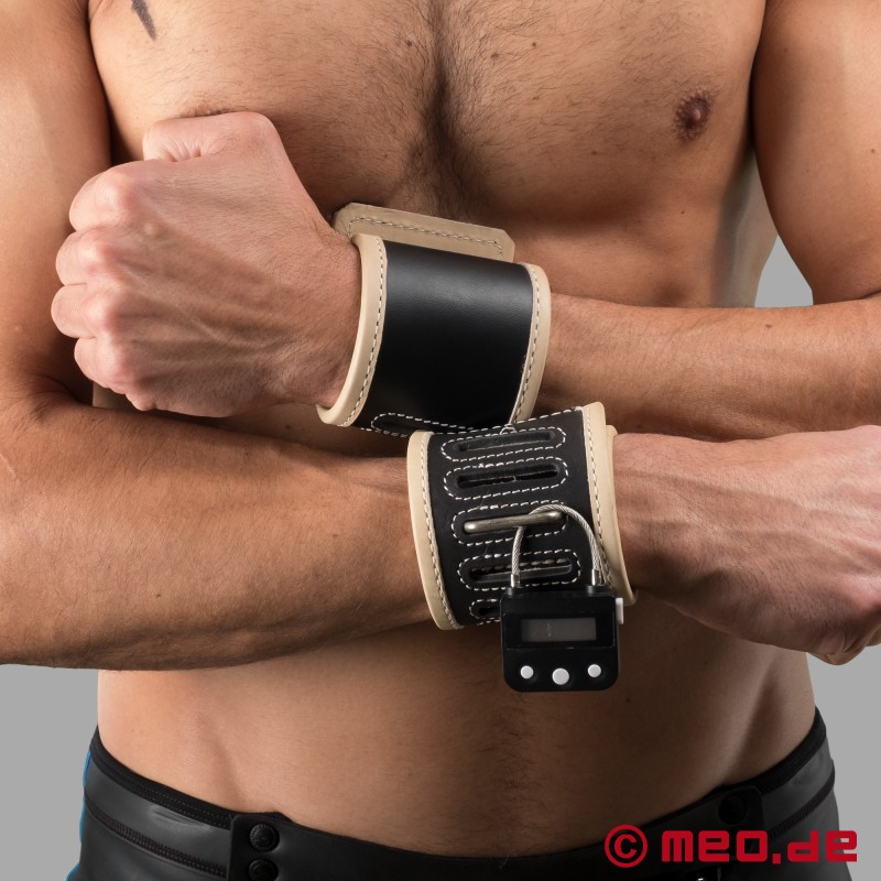 Algemas de tornozelo e mão "PsychoSlave" Edição Dr. Sado - 4