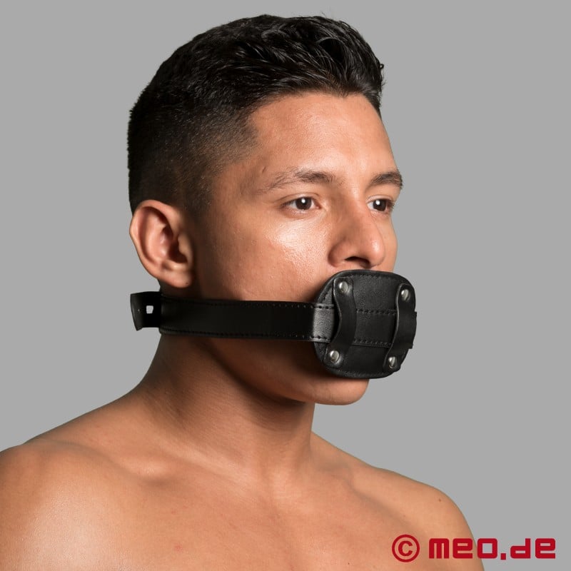 Gag med penis - mun Gag med dildo