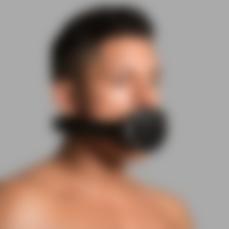 Mordaça com pénis - Mordaça com dildo - 6