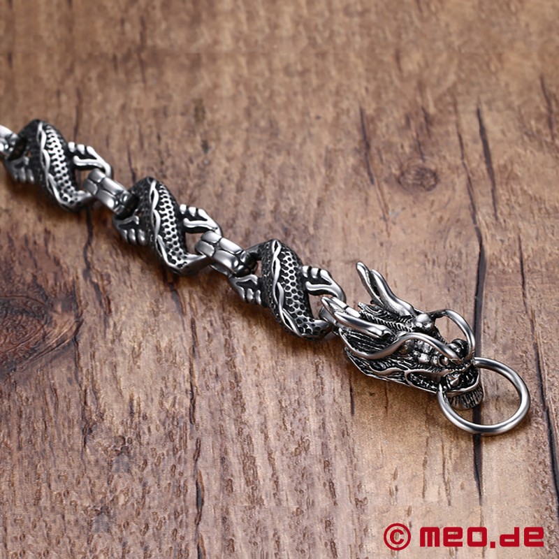 Bracelet en inox – Tête de dragon