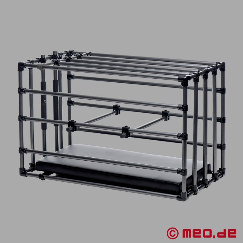 Cage esclave - réglable en taille - avec plaque de base rembourrée