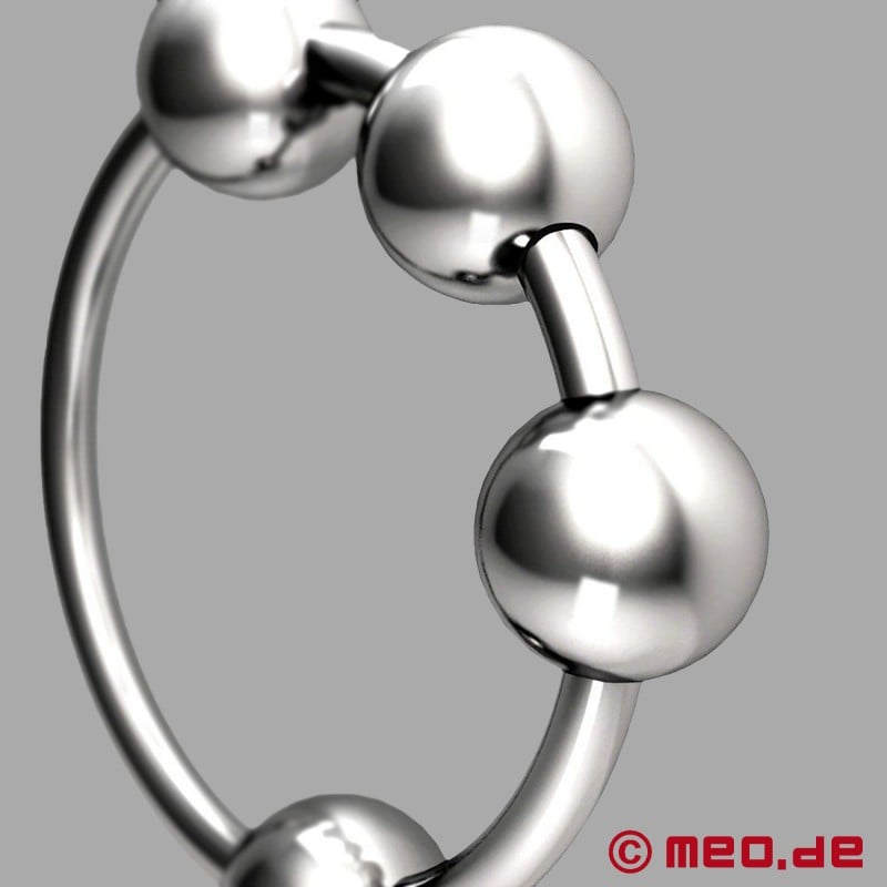 CAZZOMEO ® Glans-ring med stimuleringskuler