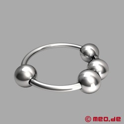 CAZZOMEO ® anillo para el glande con bolas de estimulación