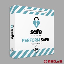 Safe - Performance kondomer - æske med 36 kondomer