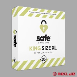 Safe - King Size XL Condooms - Doos met 36 condooms