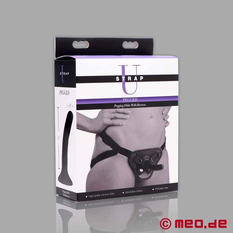 Dildo pegging con Strap-On - Strap-On Principiante