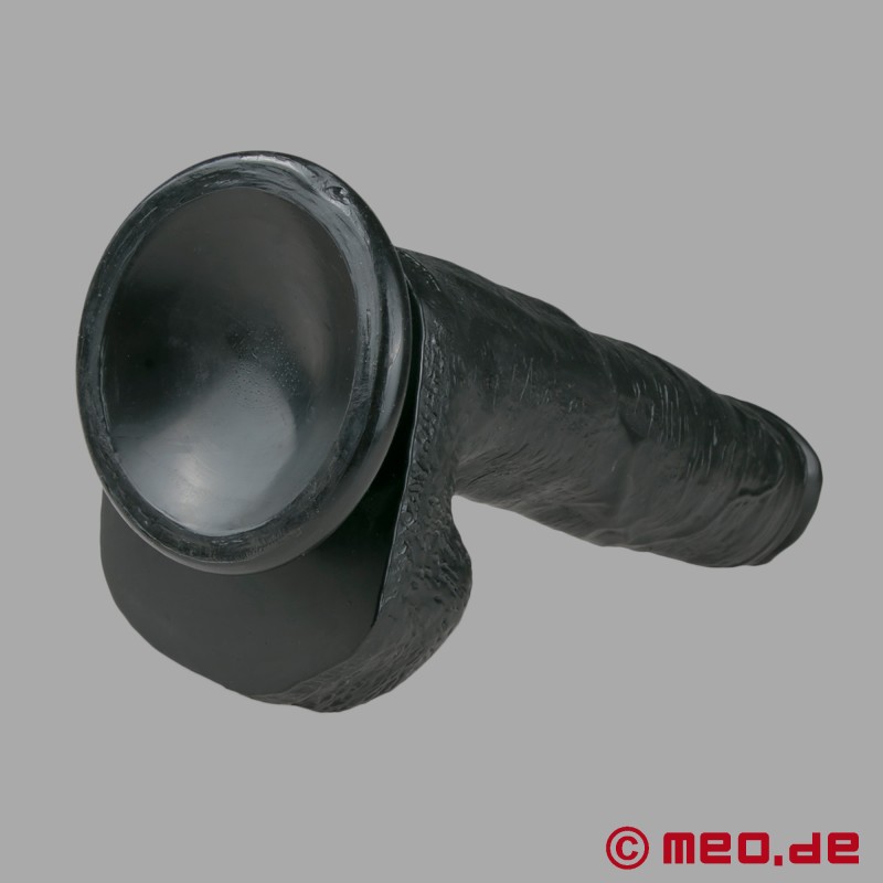 Big Black Cock - Dildo realista 22,5 cm preto