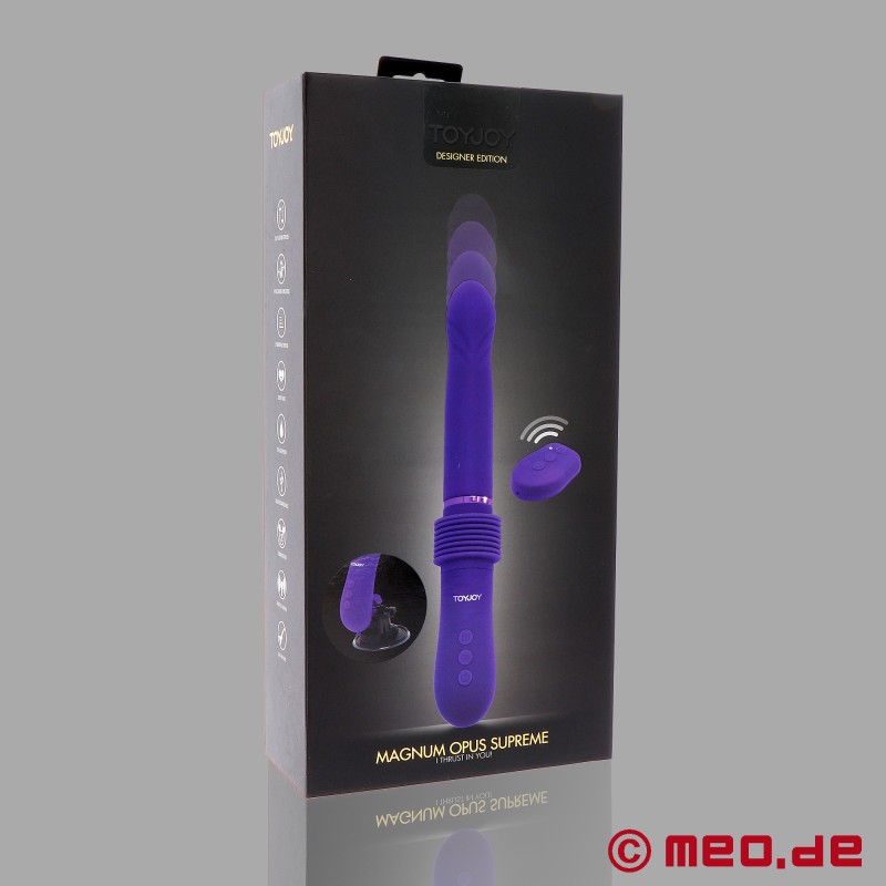 Vibrator with thrusting function - Magnum Opus Supreme Thruster 2 - Thrusting vibrator