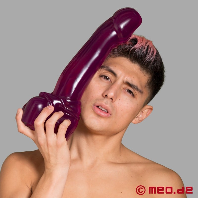 Dildo gigant - Marea provocare americană - Dildo mare cu jeleu