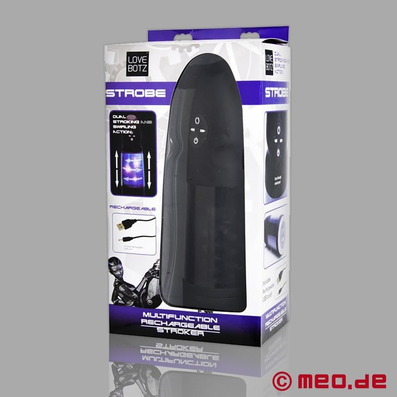 STROBE Masturbador para hombres - Máquina sexual para el masaje del pene