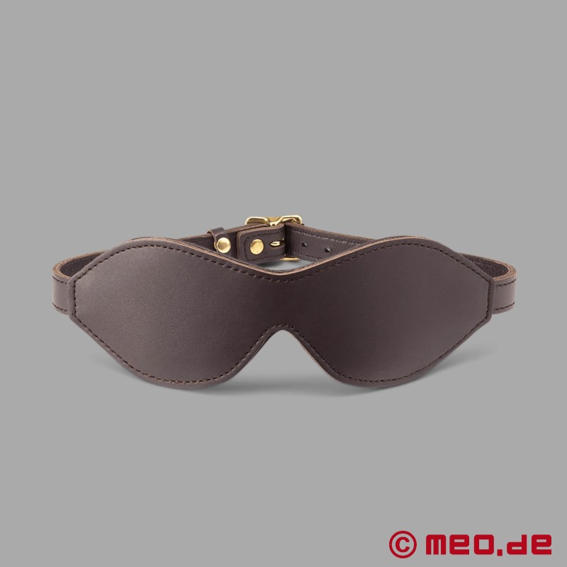 Luxury Leather Blindfold - Bohème Collection