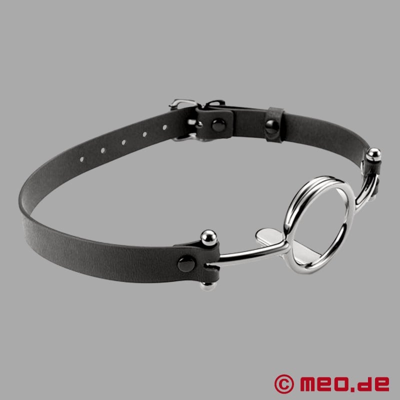 BDSM Ring Gag med tungepresser