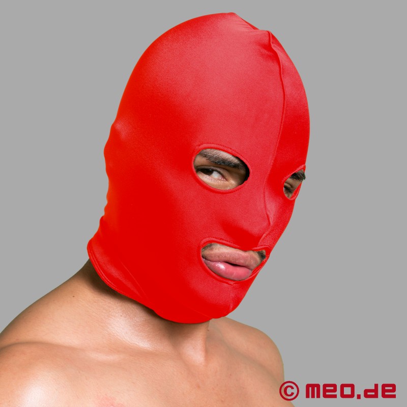 BDSM Bondage Hood – Spandex Hood with mouth and eye openings