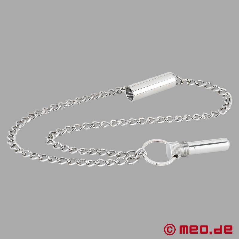 Inhalateur poppers "Berlin", avec collier en acier inox