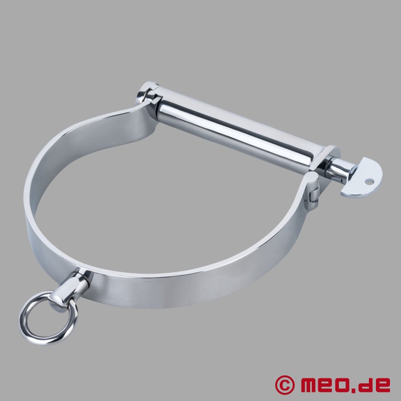 Boyun tasması - Darby Style - Çelikten yapılmış BDSM boyun tasması - 4