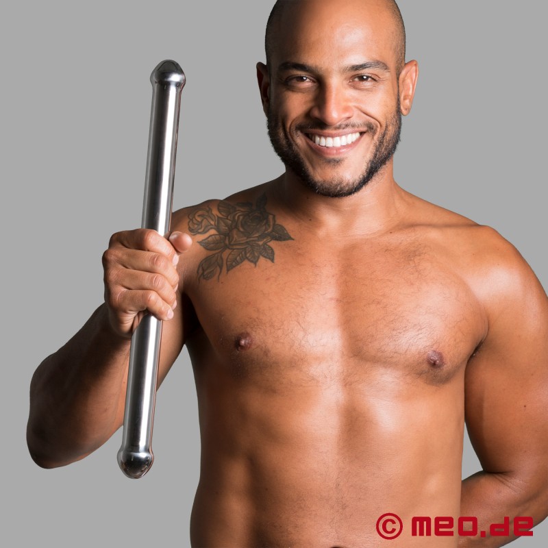 F*ckRod™ - Dubbele dildo van roestvrij staal - 4