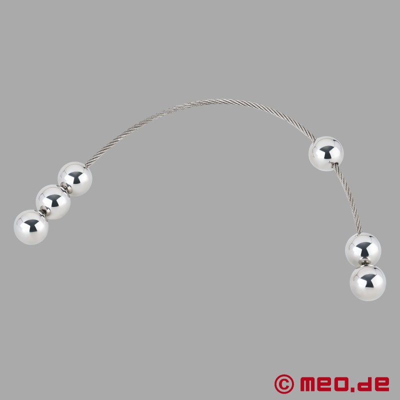 Rozsdamentes acél anális golyók - 2