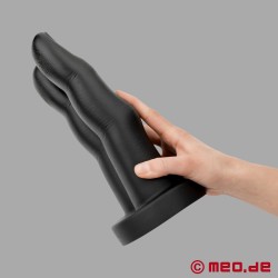 BUTTR Victory Double Finger butt plug - Didelis analinis kištukas su siurbtuku