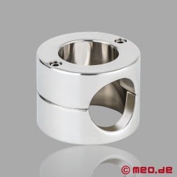 Cock Lock DeLuxe - Ballstretcher et cock ring en un seul produit