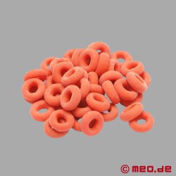 Elastratorringar för Kinkster Nipple Play Toy av Dr Sado - Pack med 10 st - Thumbnail