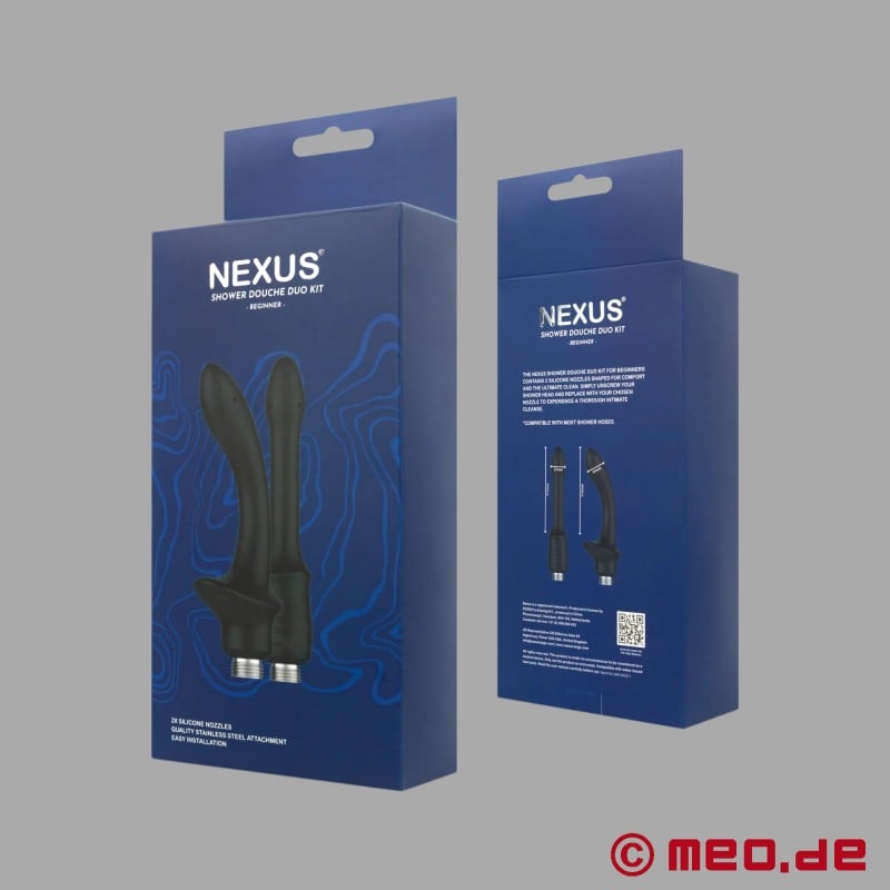 Nexus - Higiene íntima - Set con 2 duchas anales