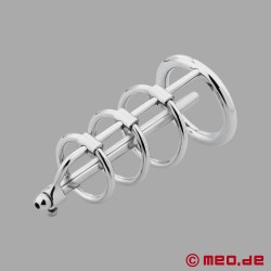 Dr Sado'dan penis plug chastity cage - Thumbnail