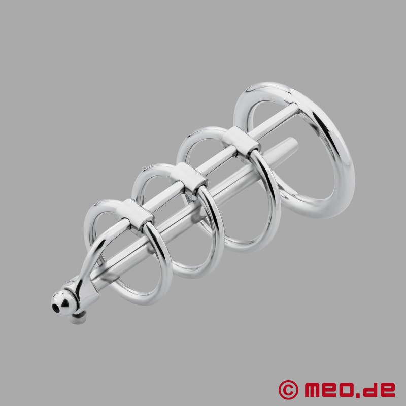 Chastity cage su penis plug pagal Dr. Sado
