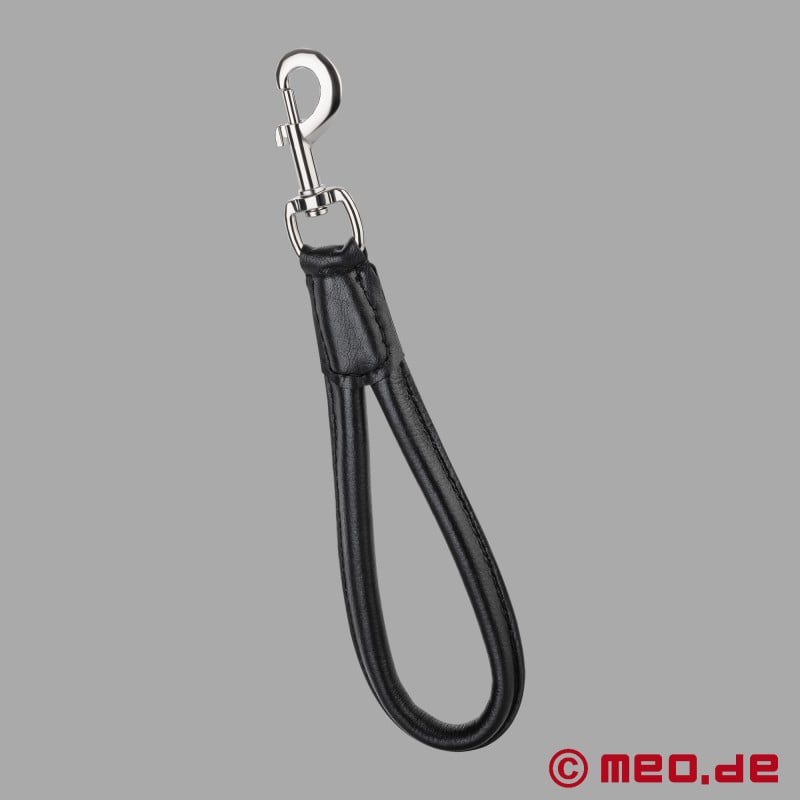 Short Leather Bondage Leash