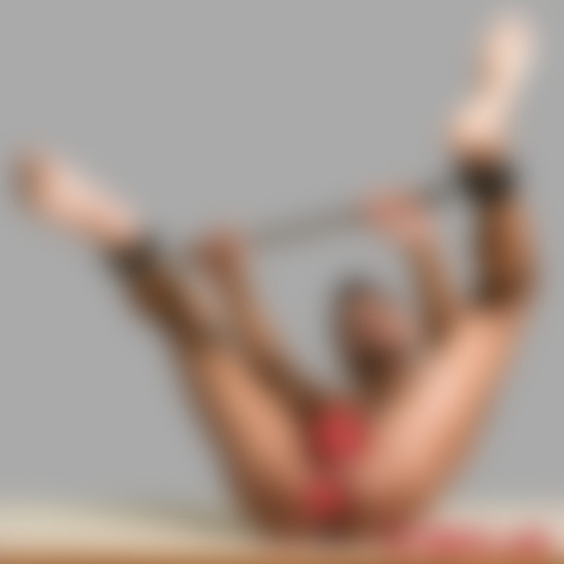 Barra de proteção com algemas de tornozelo - 4