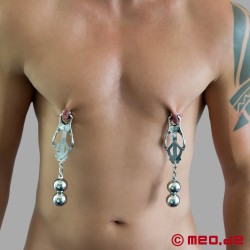 Nipple clamps with weight - Heavy nipple clamps