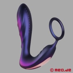 BLACK HOLE anal vibrator med penisring