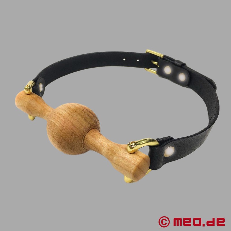 BDSM-knebel laget av tre - 2
