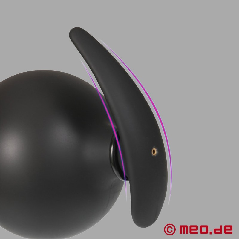 Long plug anal gonflable pour les pros - 6