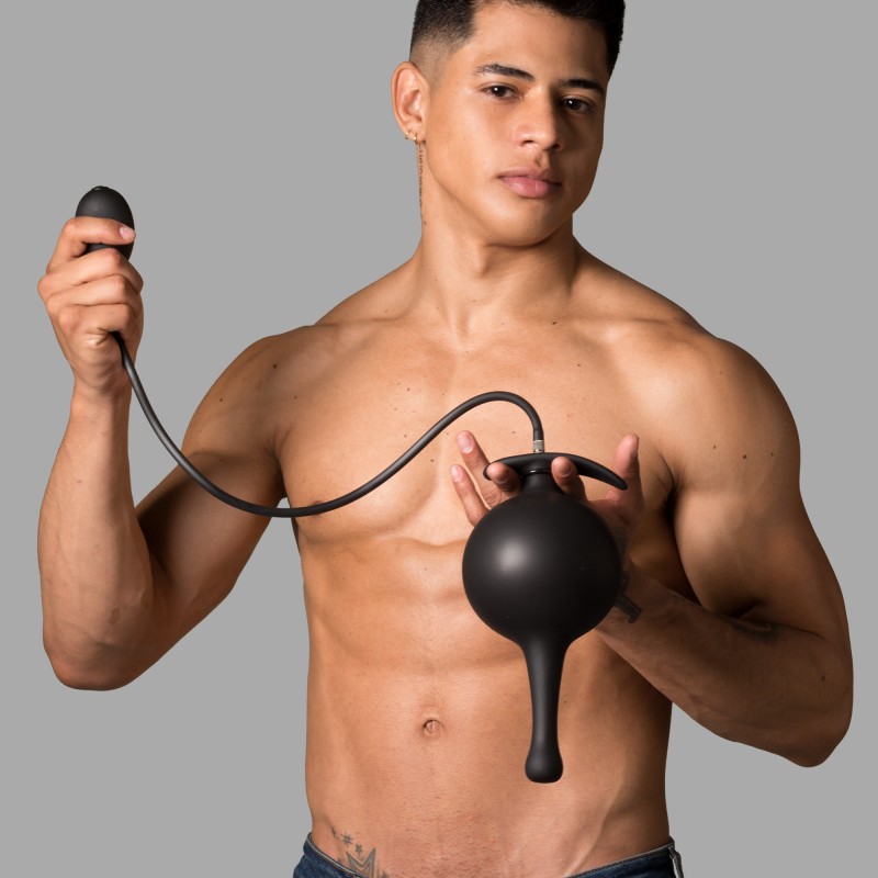 Inflatable Long Butt Plug - Stretch Deep. Stay Full. Feel Everything. - 1