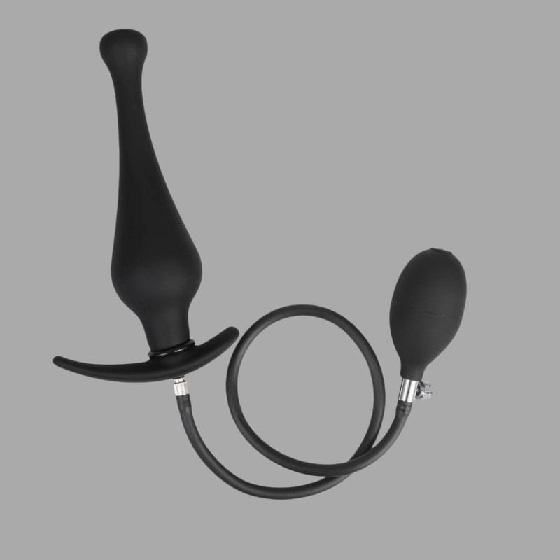 Inflatable Long Butt Plug - Stretch Deep. Stay Full. Feel Everything. - 4