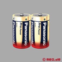 2 batterier fra Panasonic / Mono (LR 20)