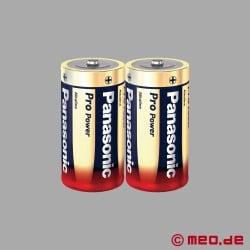 2 batteries from Panasonic / Baby (LR 14)