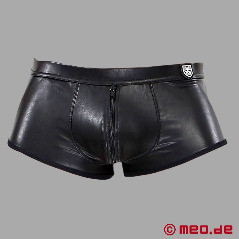 Leren boxershort met volledige rits TOF Paris