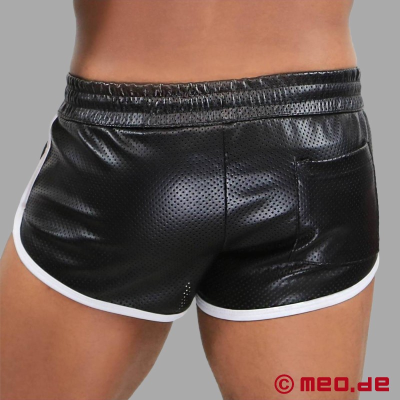 Leather Shorts Pilot TOF Paris