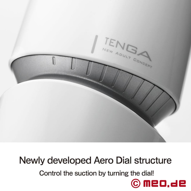 Tenga Aero Dial ezüst gyűrűs maszturbátor