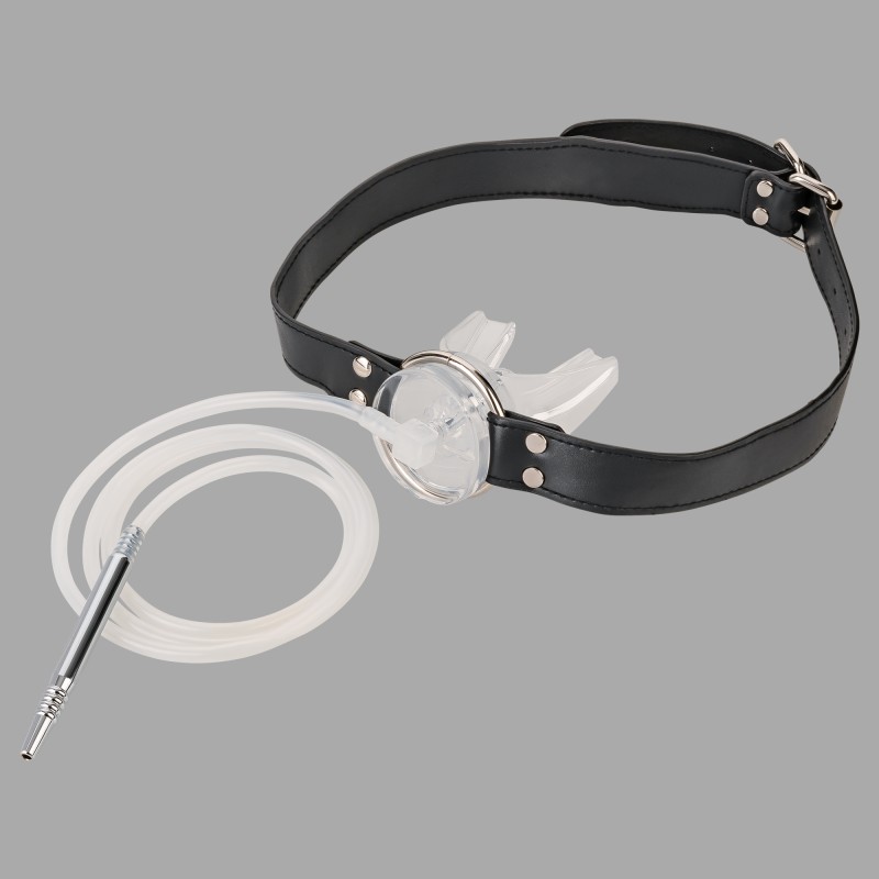 PissMaster mondknevel met penis plug - 1