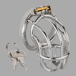 Stainless Steel Chastity Belt - NoPacha FortressLock