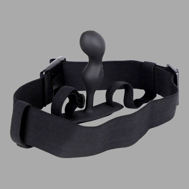 Slipje met anale plug - Butt Plug Harness