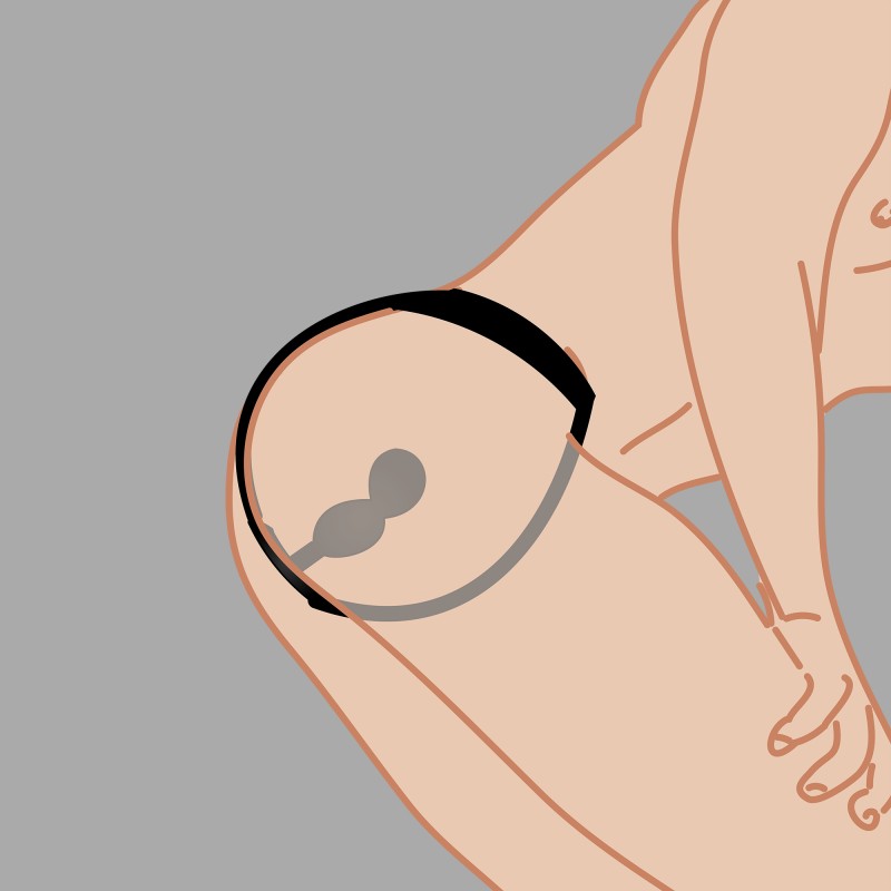 Anal tıkaçlı külotlar - Butt Plug Harness