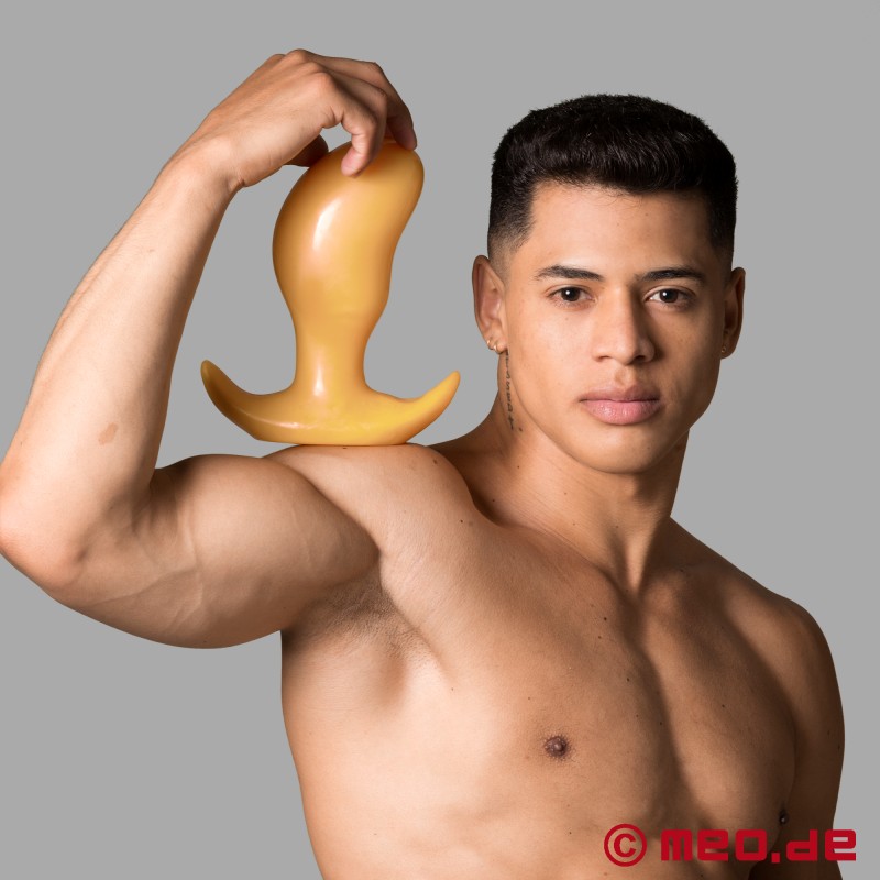 AnalWonder™ fra MEO® - Gul buttplug i silikone - 2