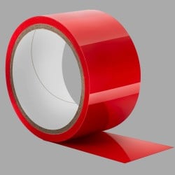 Red bondage tape