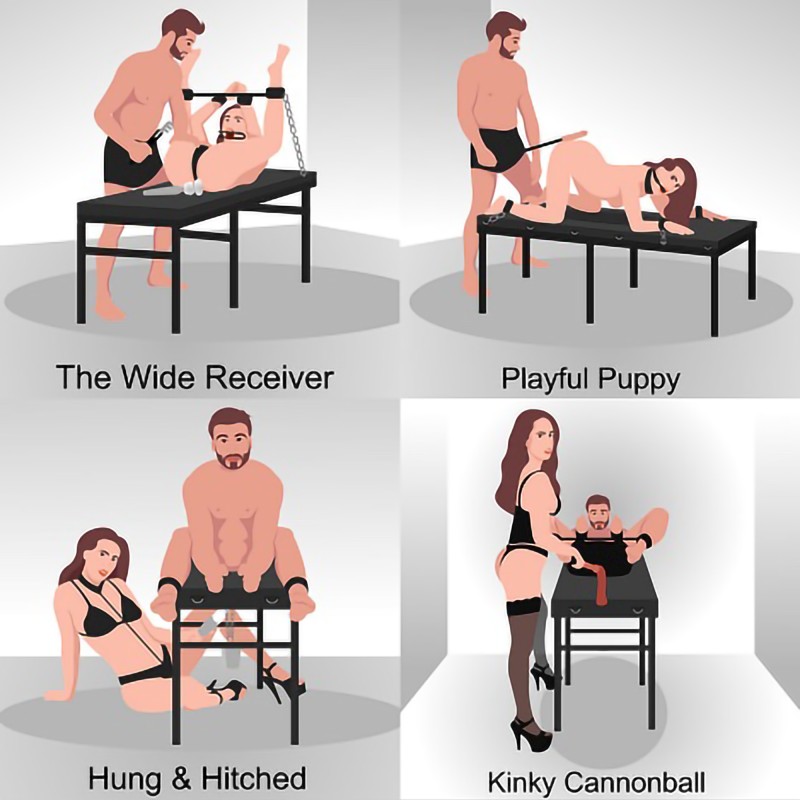 BDSM Meubels: Bondage en melktafel