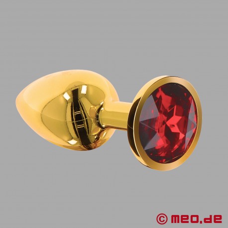 Gold Diamond Butt Plug