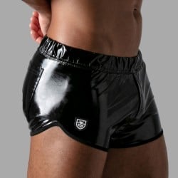 Micro wetlook shorts made of vinyl - TOF Paris