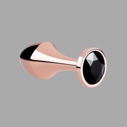 Plug anal - Rose Gold - Plug de lux pentru fese